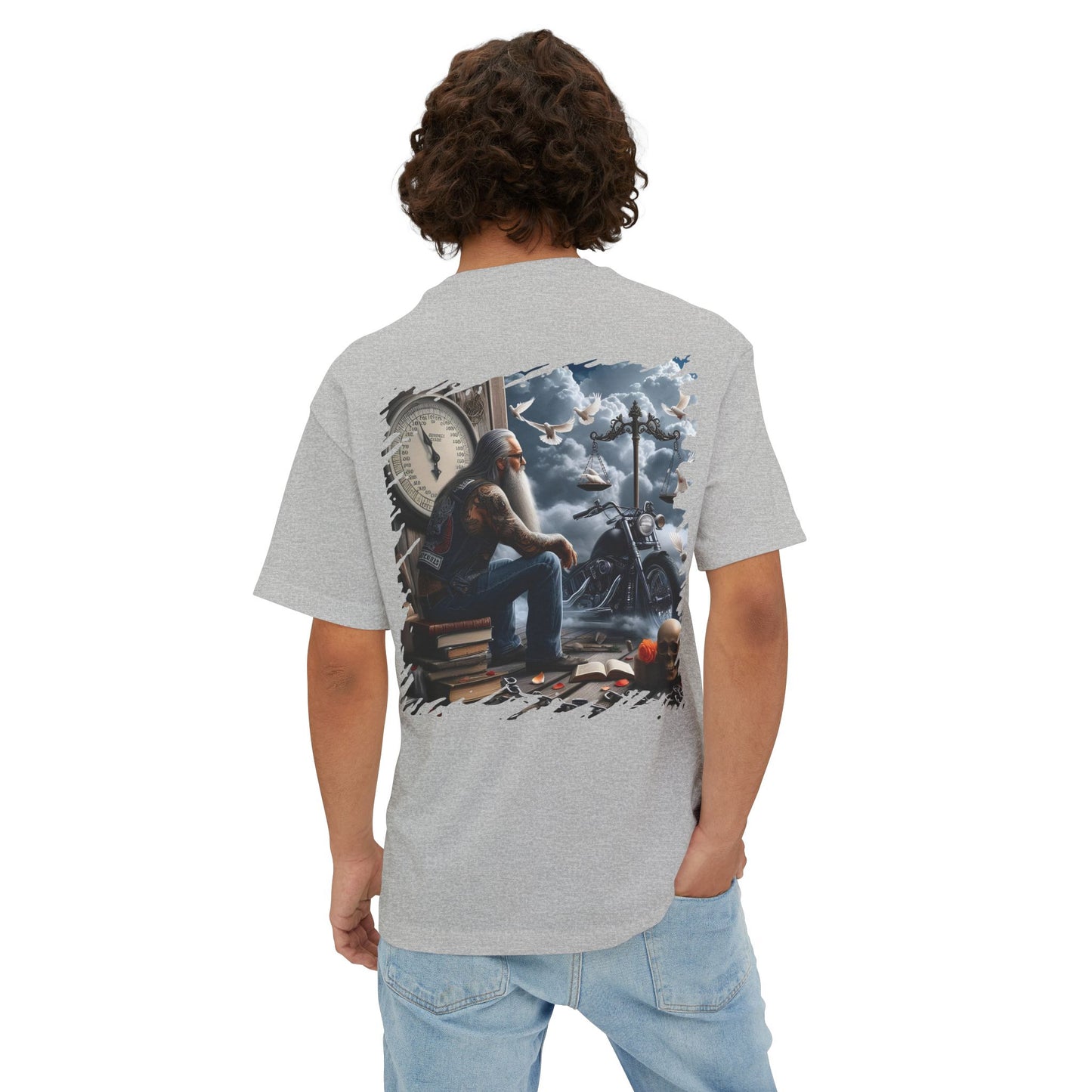 Oversized T-Shirt Motorcycle