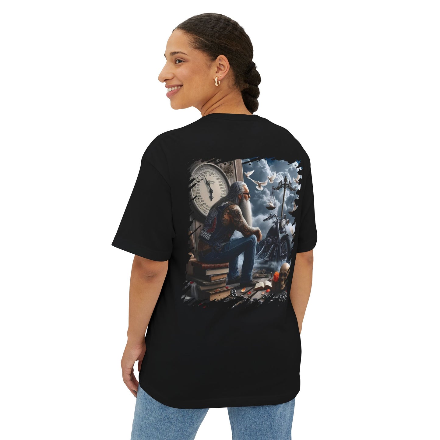 Oversized T-Shirt Motorcycle