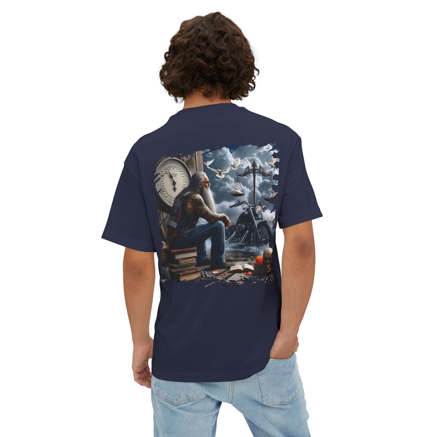 Oversized T-Shirt Motorcycle