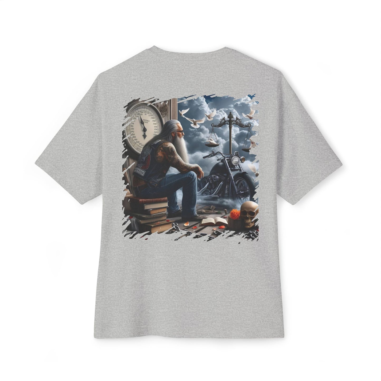 Oversized T-Shirt Motorcycle